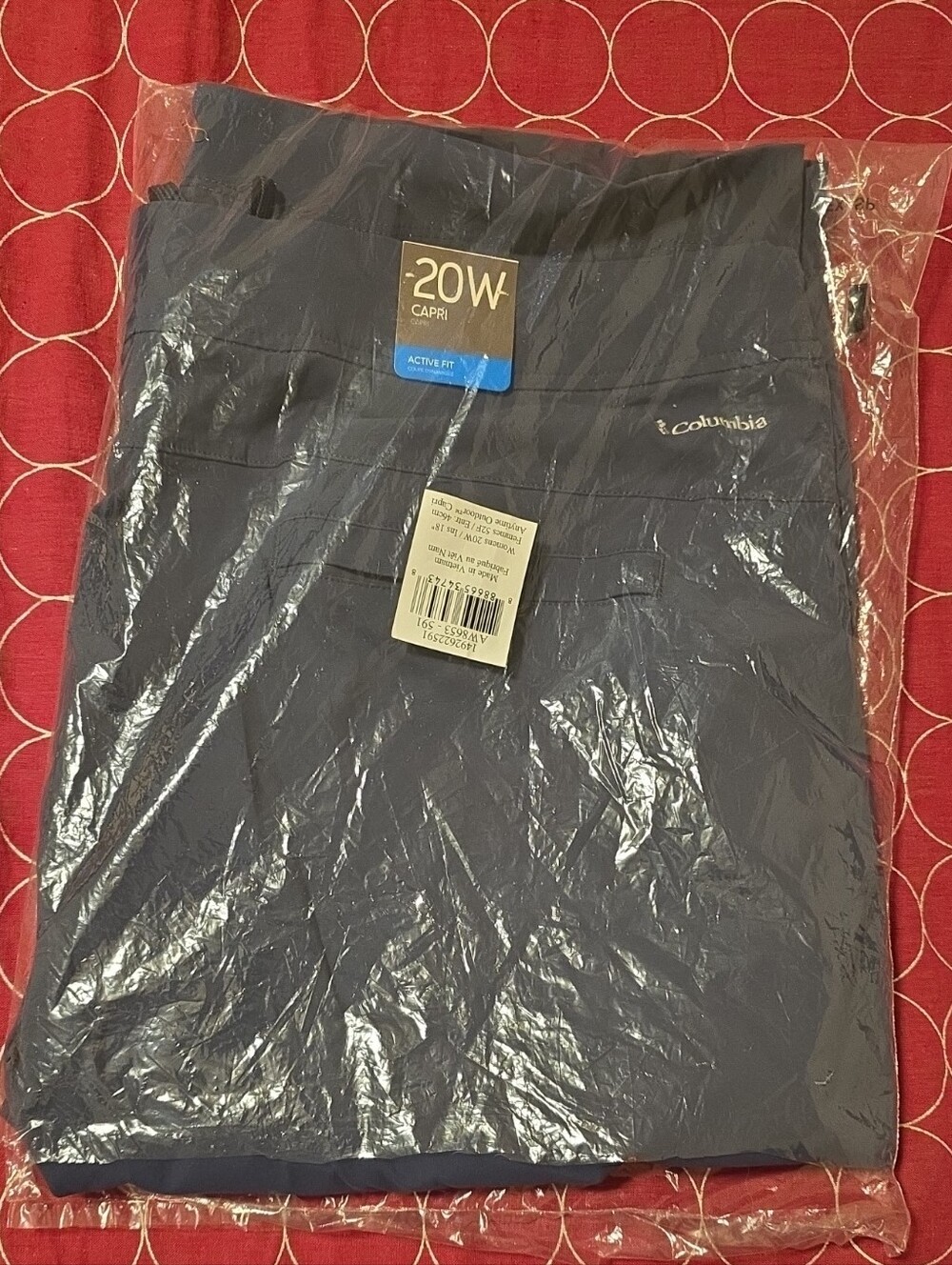 Columbia Women's Capri Pants - Navy Blue 20W